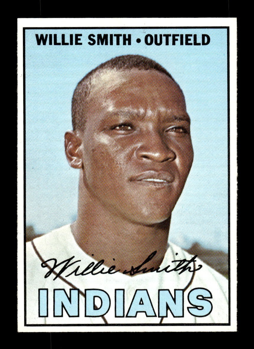 1967 Topps #397 Willie Smith PACK FRESH HOF10010449