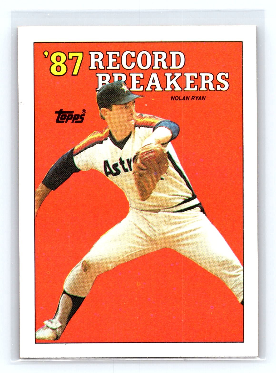 1988 Topps #6 Nolan Ryan Houston Astros