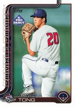 2025 Topps Pro Debut Jonah Tong #PD-183