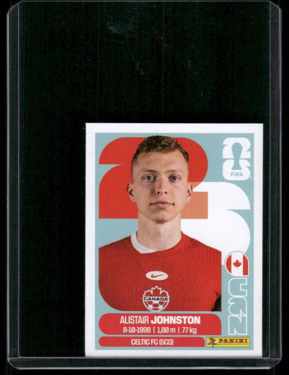 Alistair Johnston 2026 Panini FIFA World Cup Sticker #CAN 4