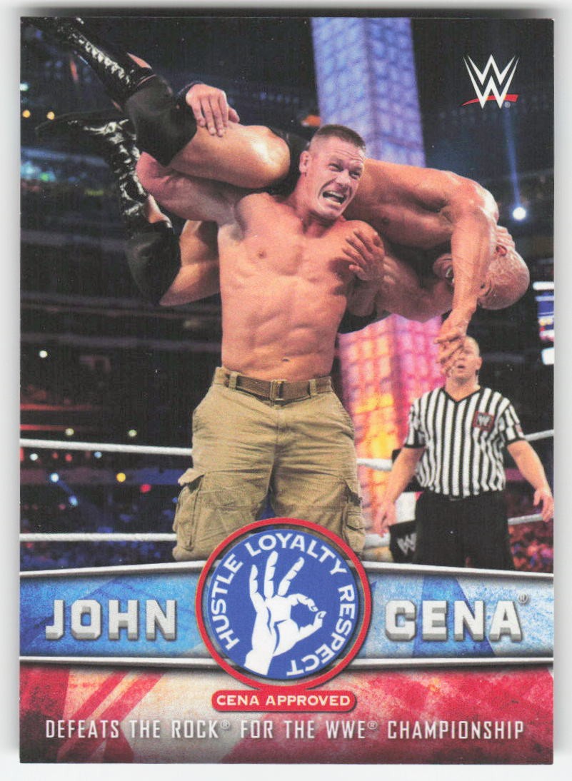 2017 Topps WWE Then Now Forever John Cena Tribute Part 4 #32