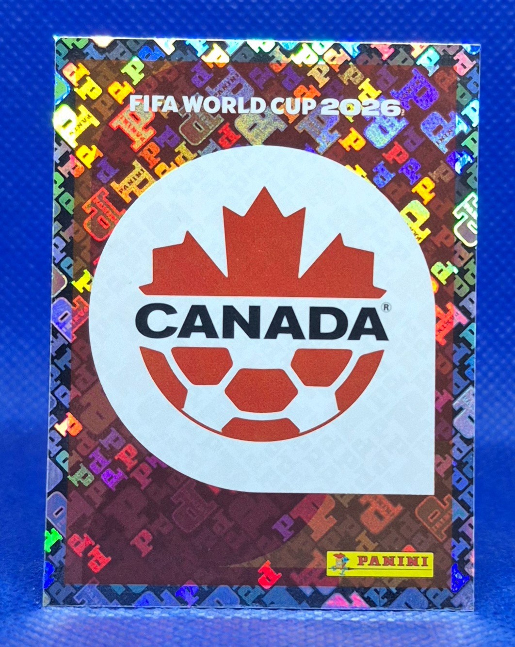 2026 Panini FIFA World Cup Sticker Canada Team Logo #CAN 1 -US Edition