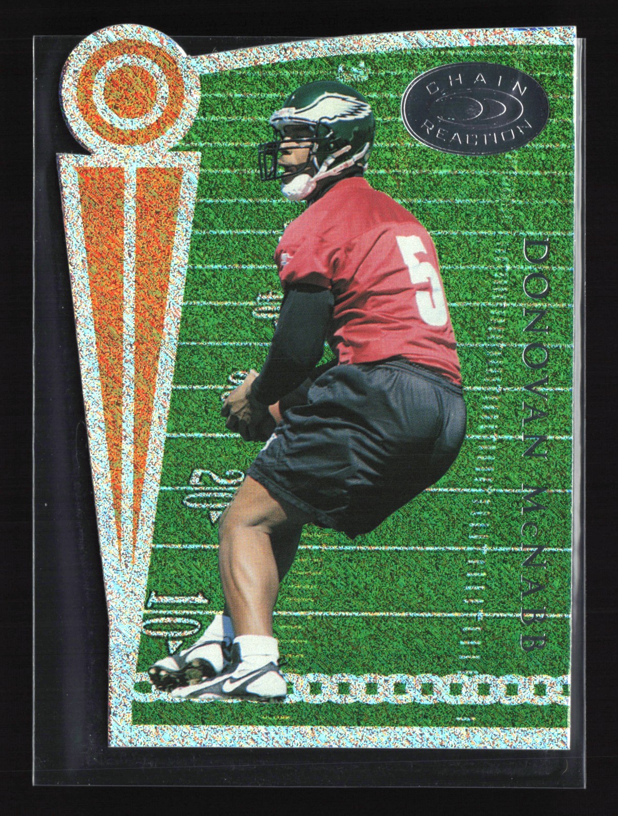 1999 Donruss Preferred QBC Chain Reaction 1601/5000 Donovan McNabb Rookie RC