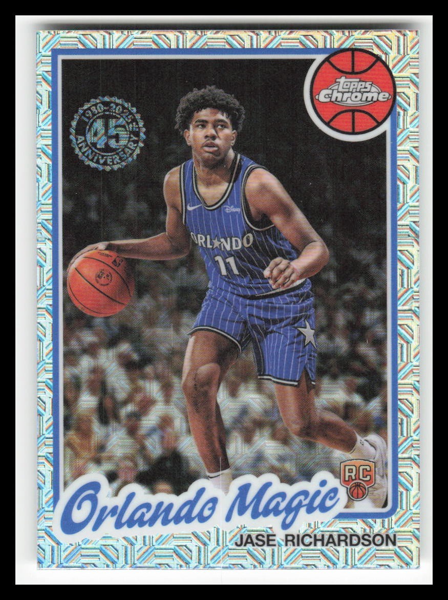 2025-26 Topps ’80-81 Topps Chrome #TCJR Jase Richardson