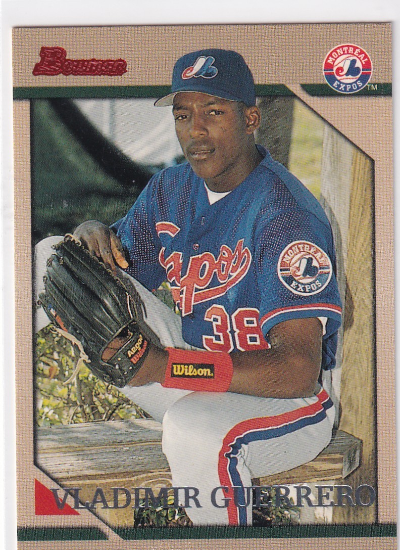 1998 TOPPS BOWMAN #374 VLADIMIR GUEERRERO- MONTREAL EXPOS
