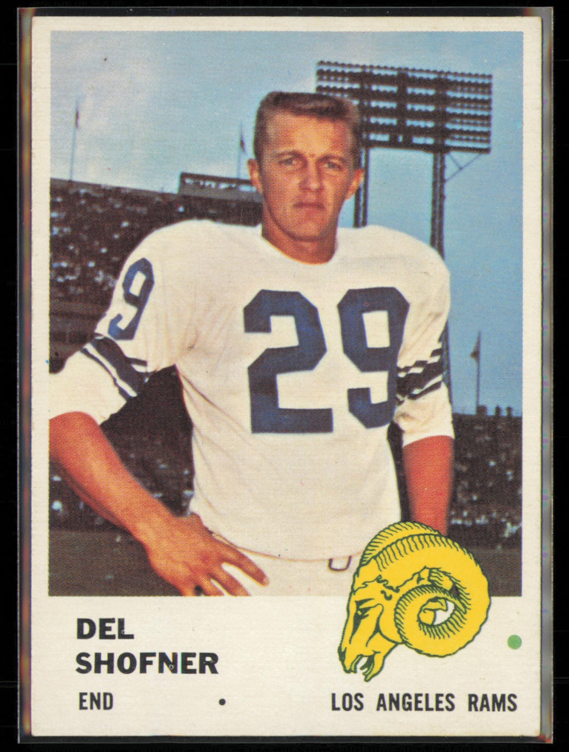 1961 Fleer – Del Shofner #103