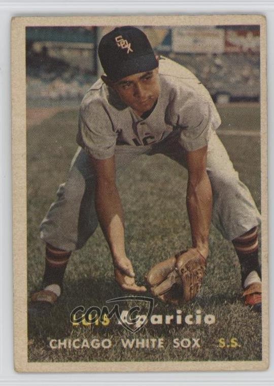 1957 Topps Luis Aparicio #7 HOF 7tw