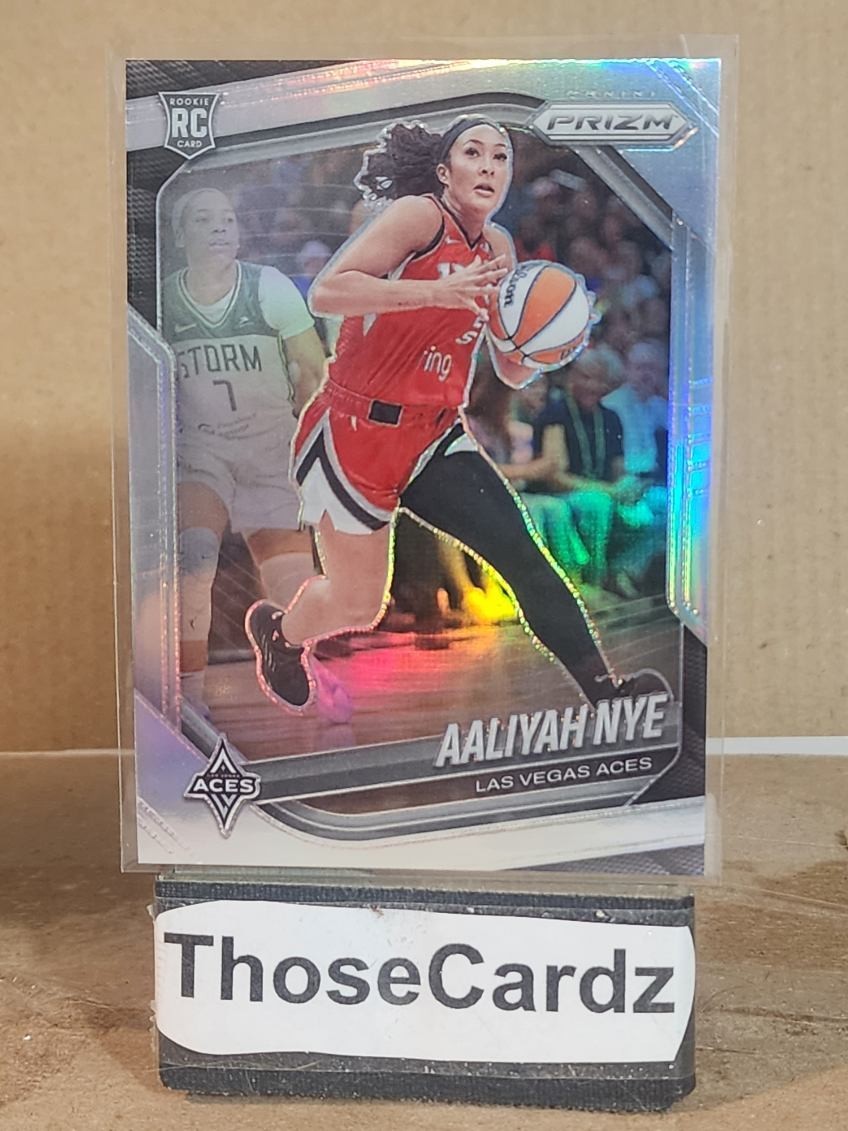 2025 Panini Prizm WNBA Silver Prizm #15 Aaliyah Nye