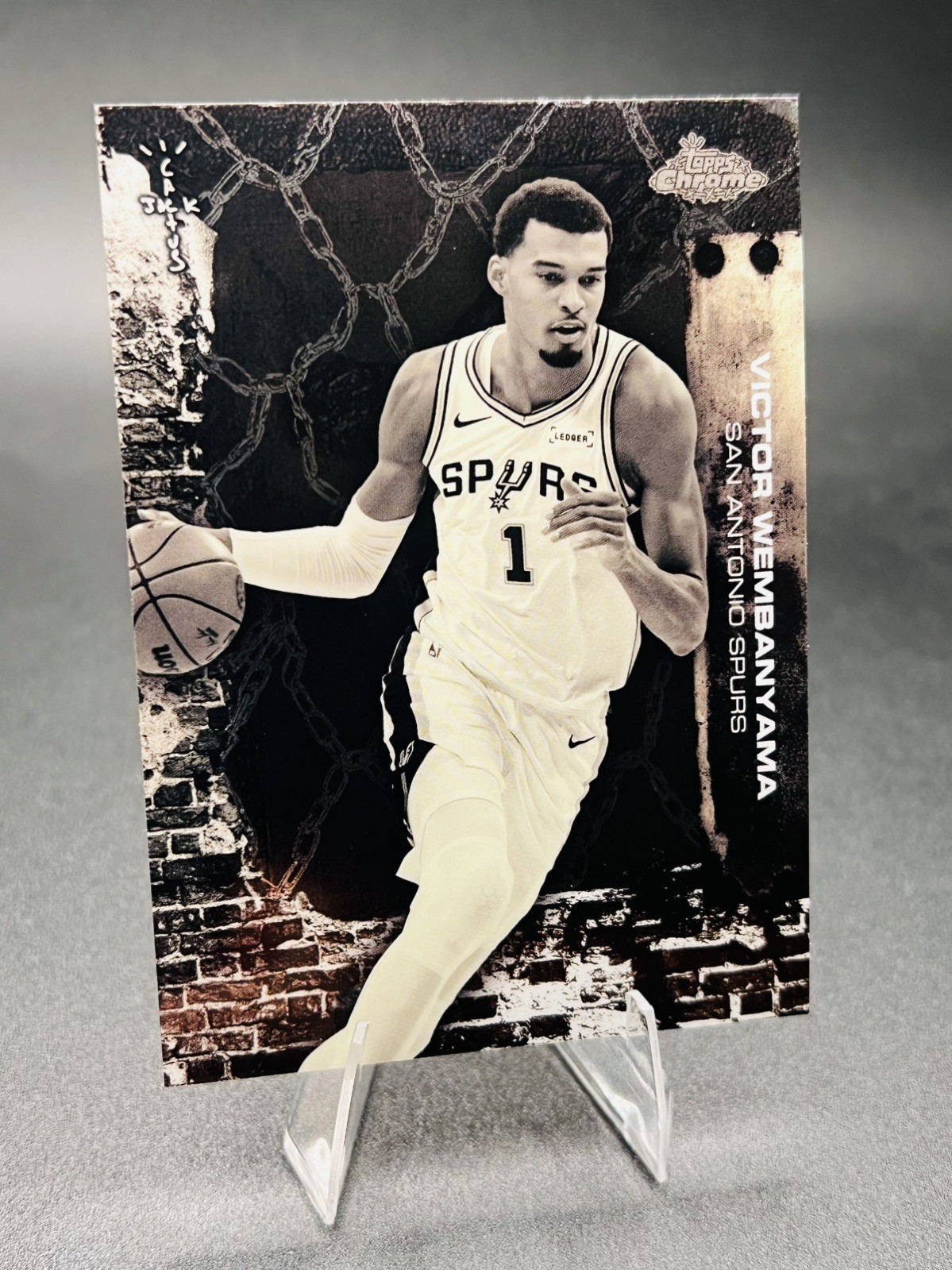2025-26 Topps Chrome Cactus Jack-Victor Wembanyama #59 Spurs