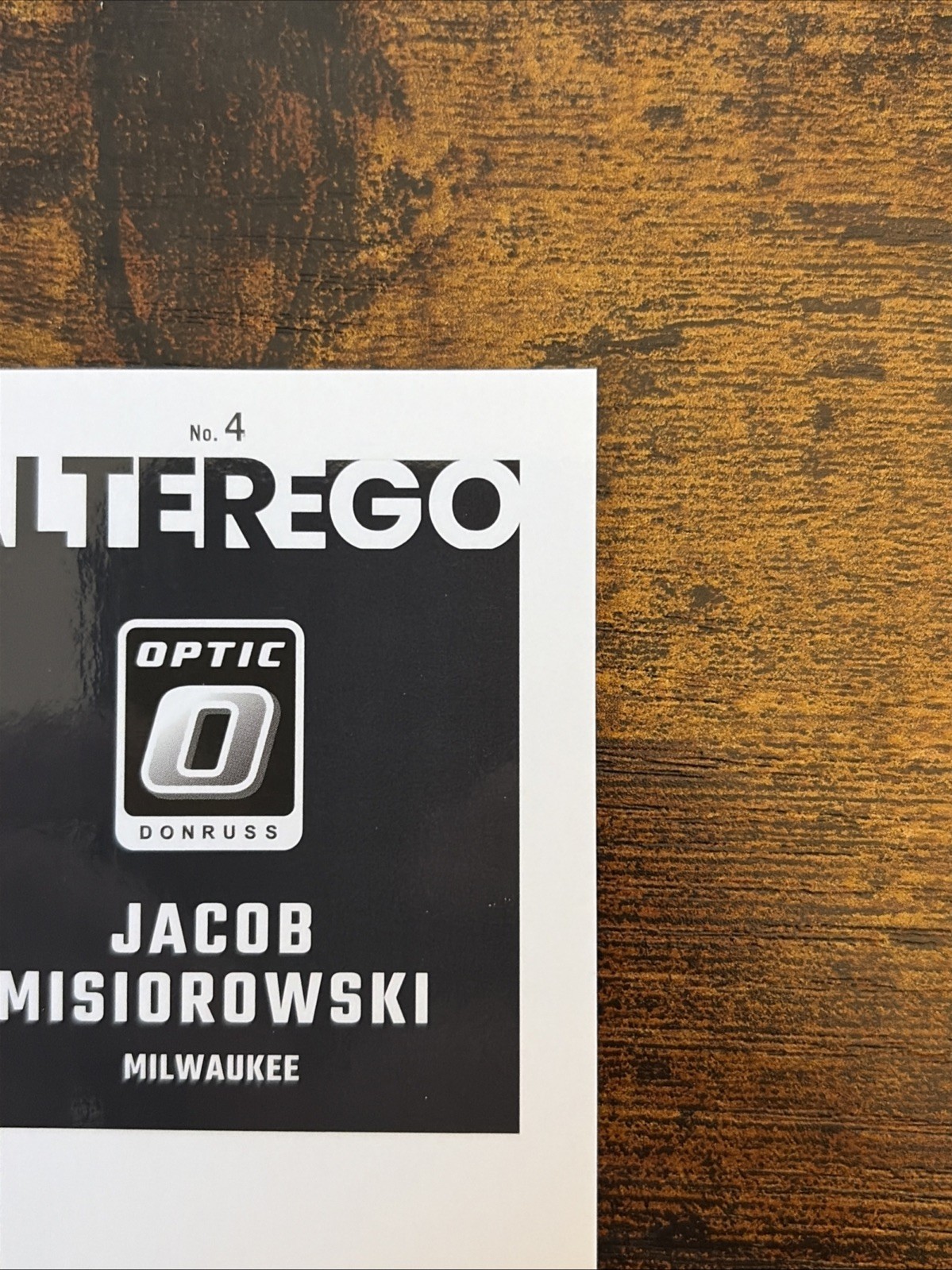 2026 Donruss Optic – Alter Ego – Jacob Misiorowski SP Case Hit 🔥🔥 – Brewers