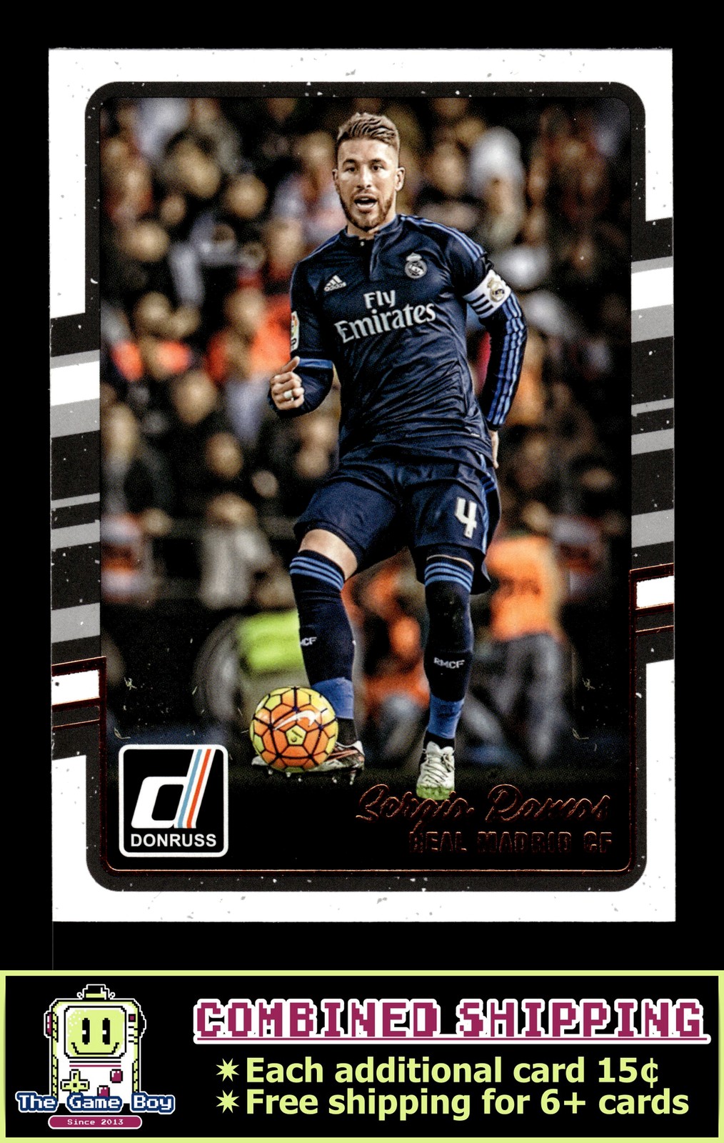 2016-17 Donruss #146 Sergio Ramos Real Madrid CF