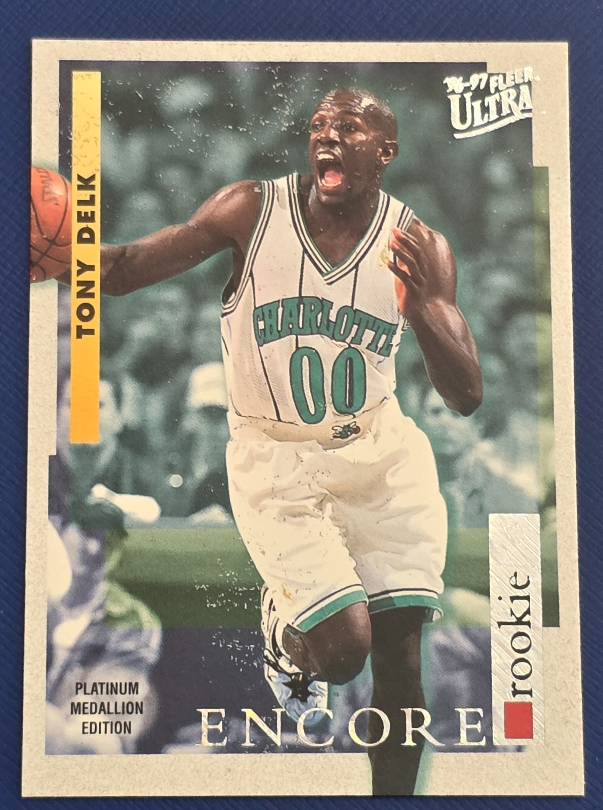 1996-97 Fleer Ultra Tony Delk #P269 PLATINUM Medallion