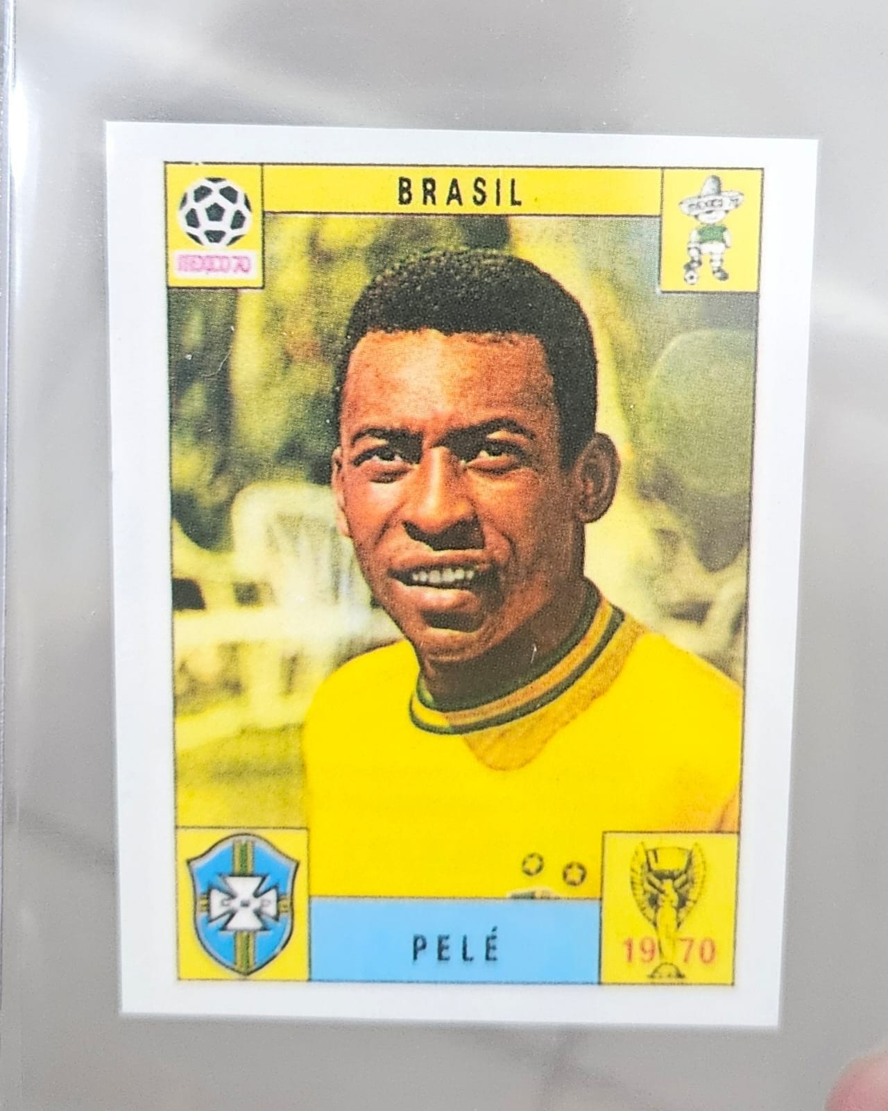 Panini 2013 Pelé Brazil Mexico 1970 Album Brasil Todas As Copas Sticker #82