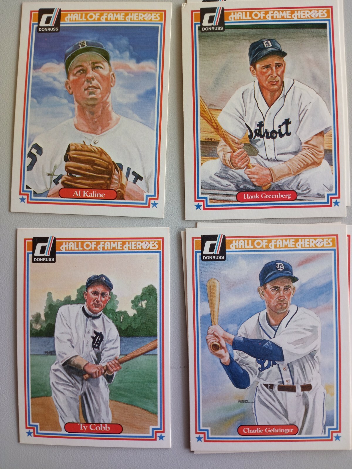 1983 Donruss Hall of Fame Heroes Singles-You Pick From List-soft corners