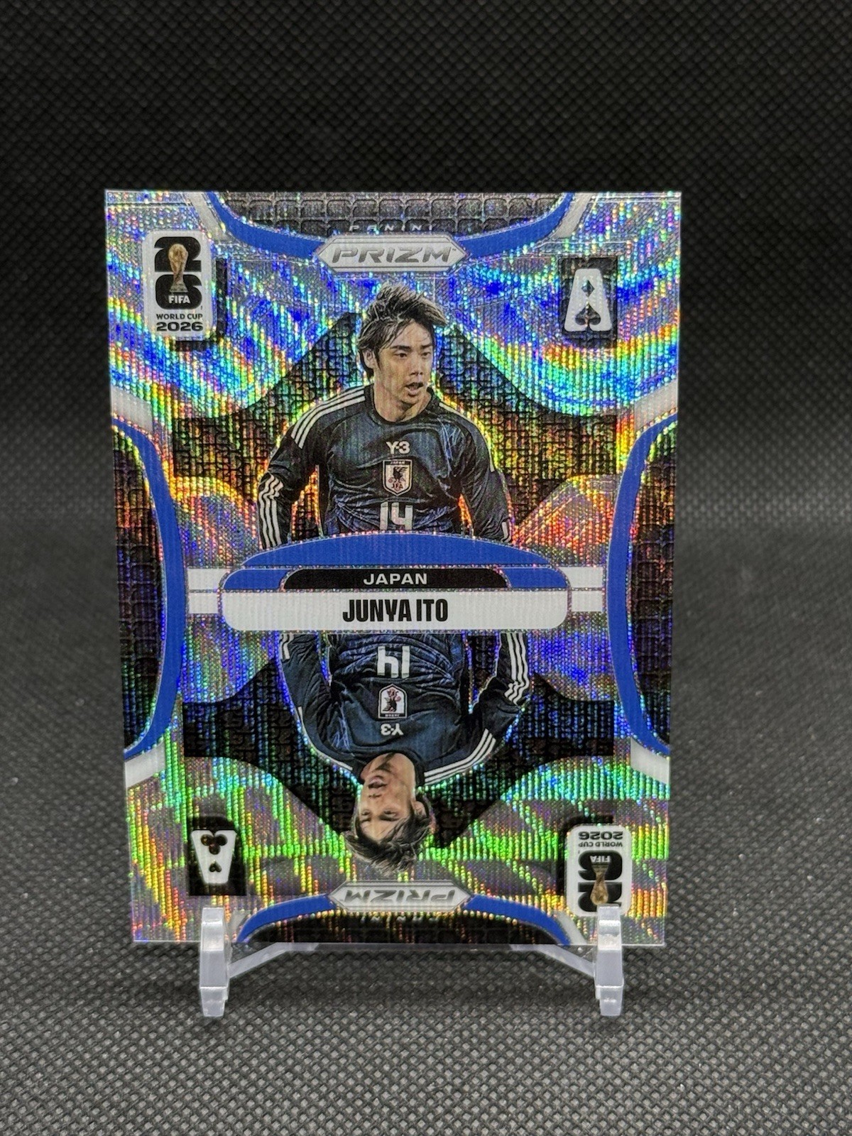 JUNYA ITO 2026 PANINI PRIZM FIFA WORLD CUP ACES SILVER WAVE PRIZM #24 JAPAN SP