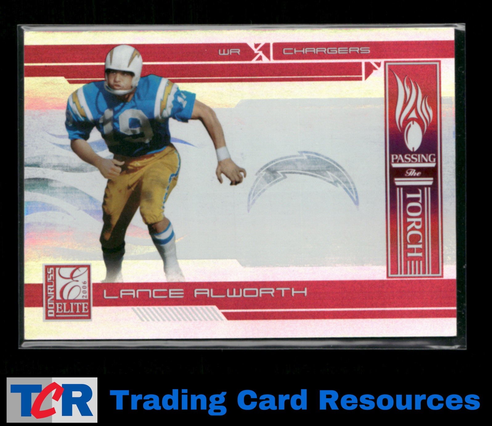 2006 Donruss Elite #PT-20 Lance Alworth Passing the Torch Red #/1000
