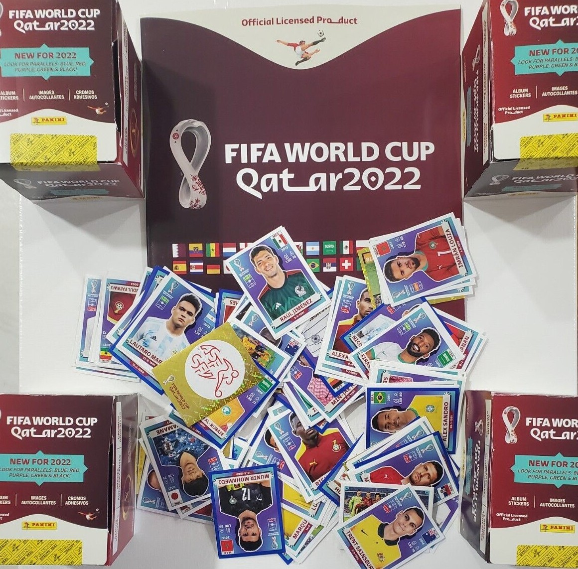 Panini FIFA World Cup QATAR 2022 – USA Edition – 00 TO ARG20 – FAST SHIPPING