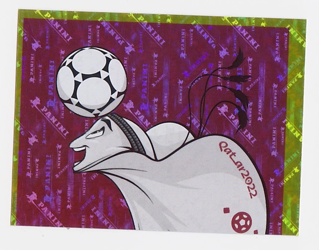 2022 World cup Chromos, stadiums Trophy mascot Panini Qatar