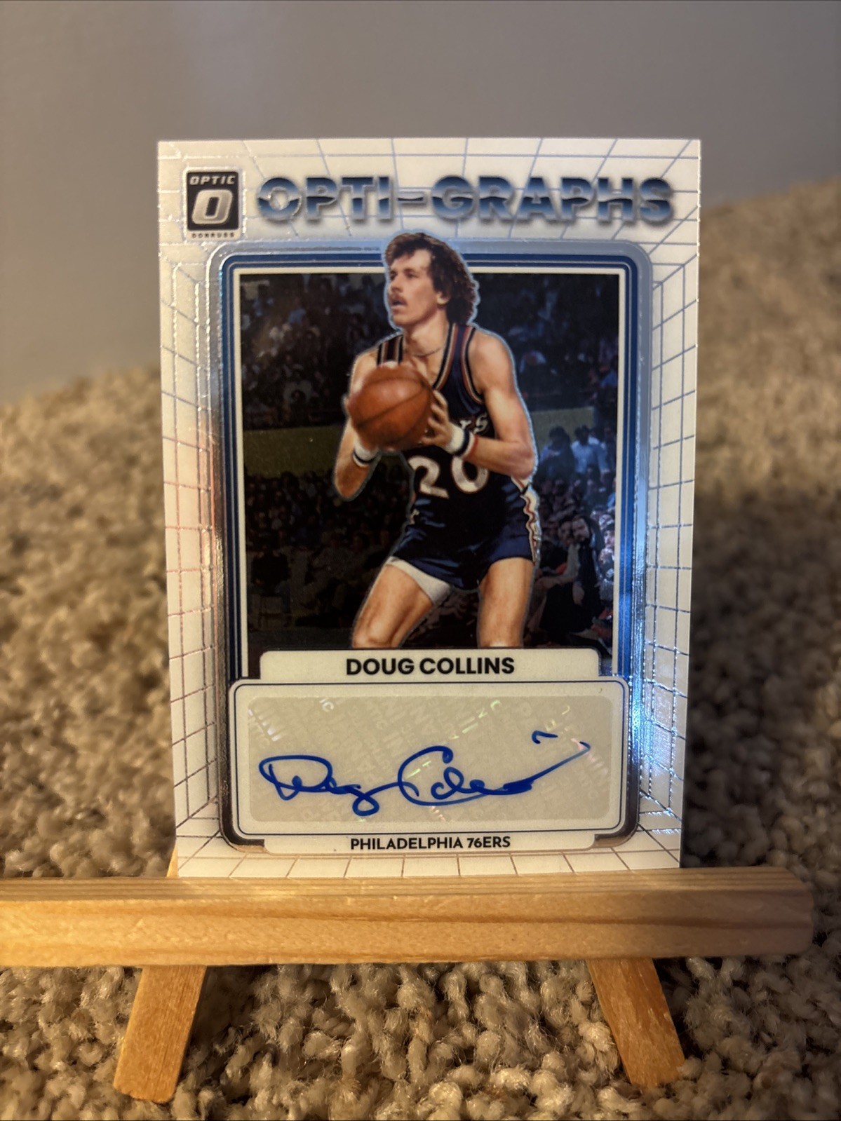 2022-23 Panini Donruss Optic – Opti-Graphs Doug Collins #OG-DCL /99 (AU)