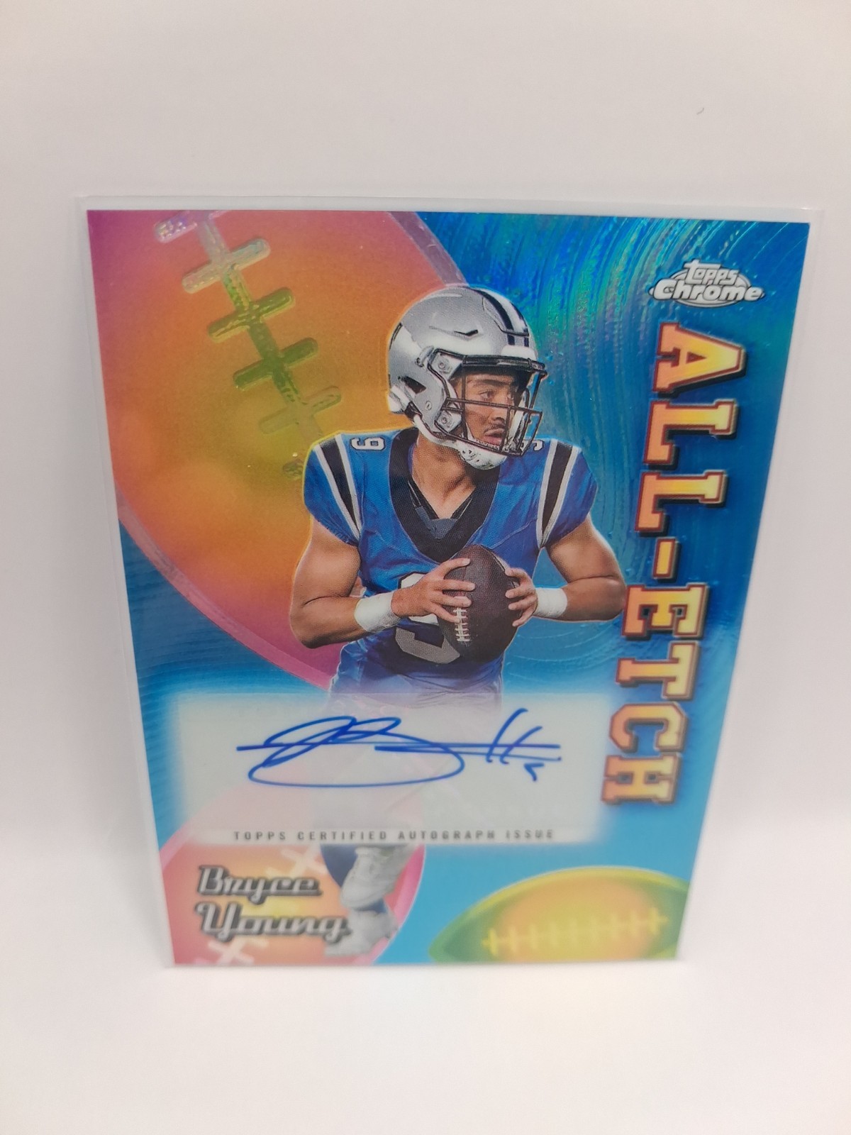 2024 Topps Chrome – All-Etch Autographs Bryce Young #AEA-BY (AU)