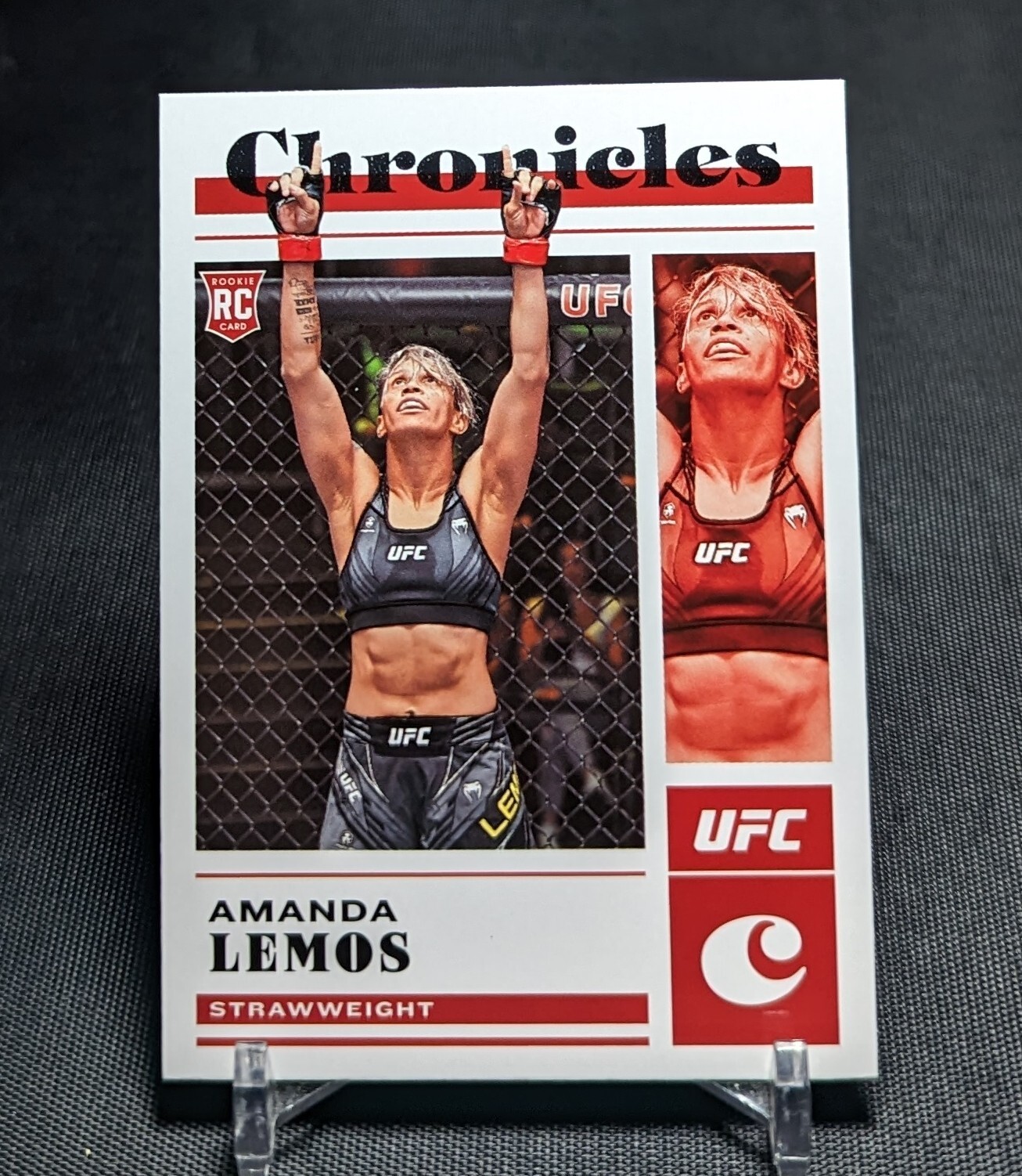 Amanda Lemos Base Set Rookie Card RC 2023 Panini Chronicles UFC #87 Brazil