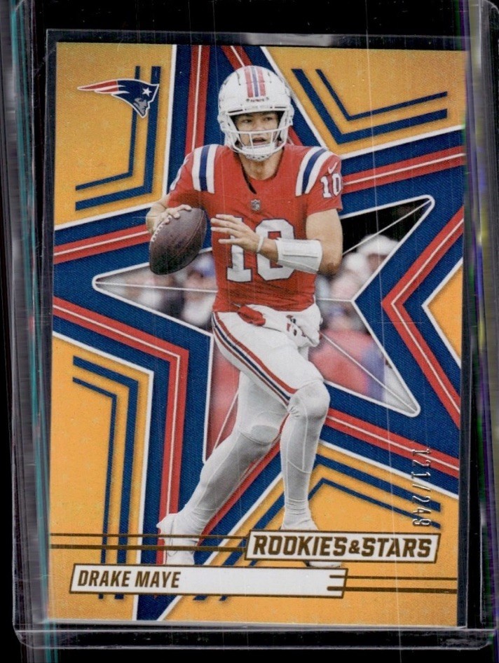 2025 Panini Rookies & Stars – Drake Maye #32 Orange /249