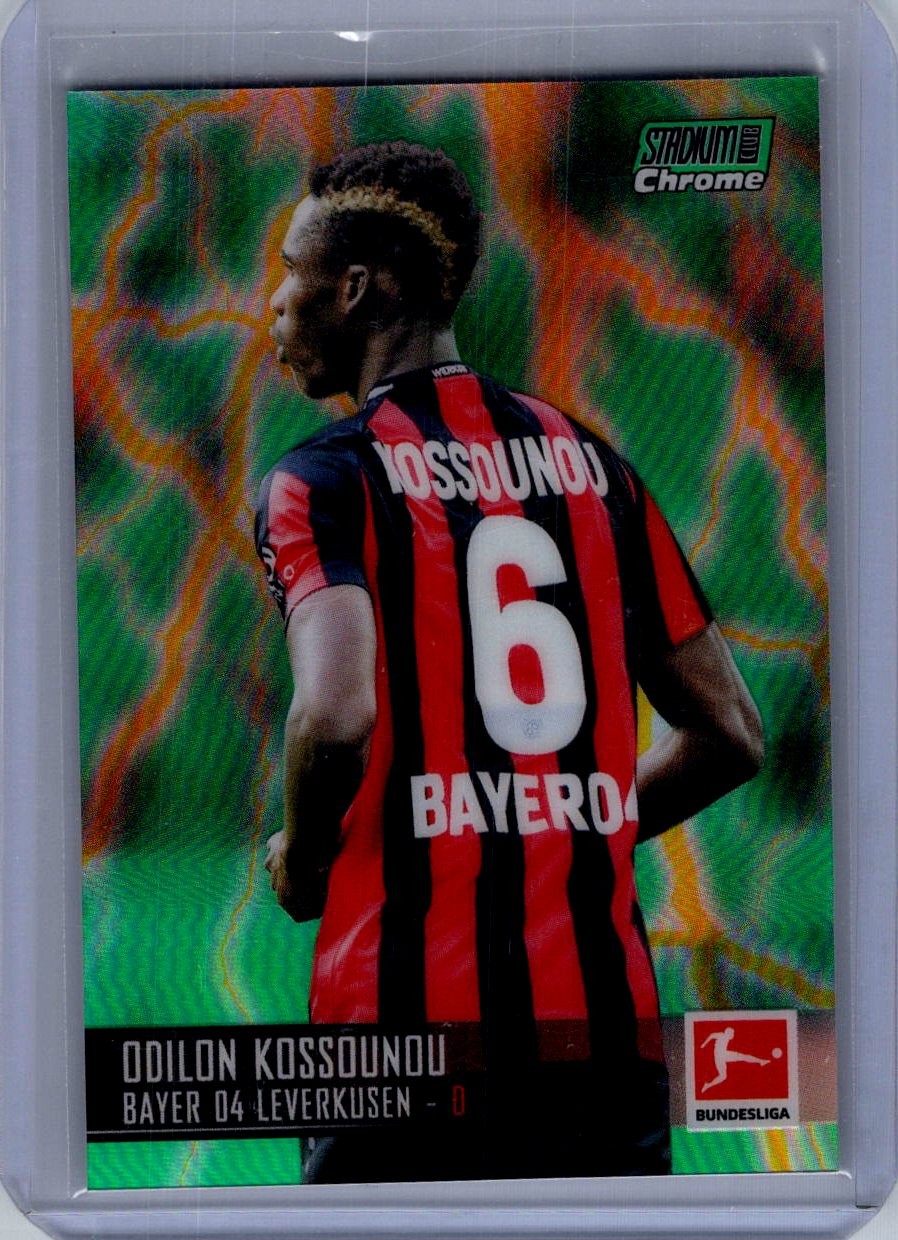 2021-22 SCC Bundesliga Odilon Kossounou Green/Yellow Electric Charge /75
