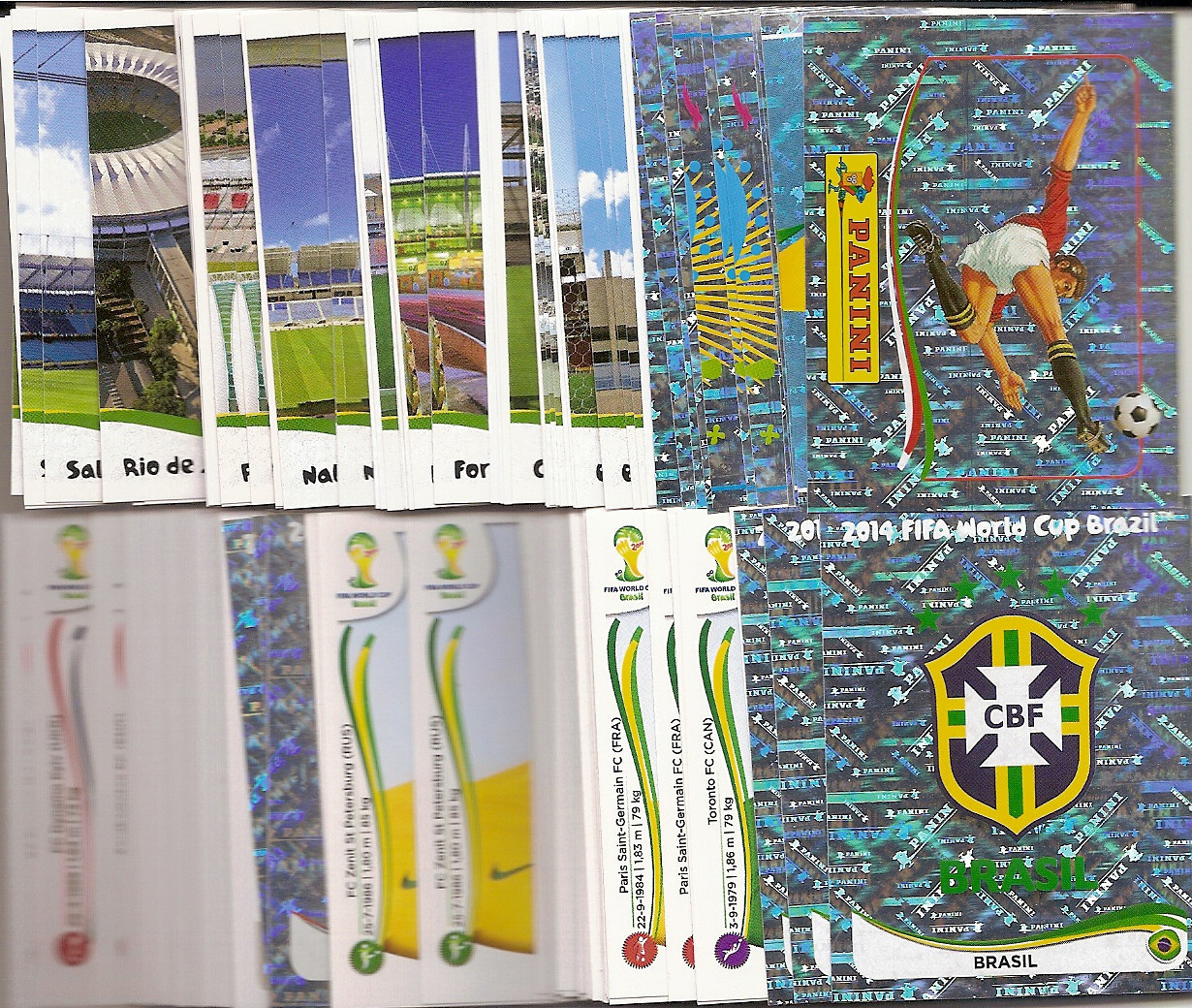 2014 Panini World Cup Stickers Pick (10) choose from 403 #s!! I have over 2500!!