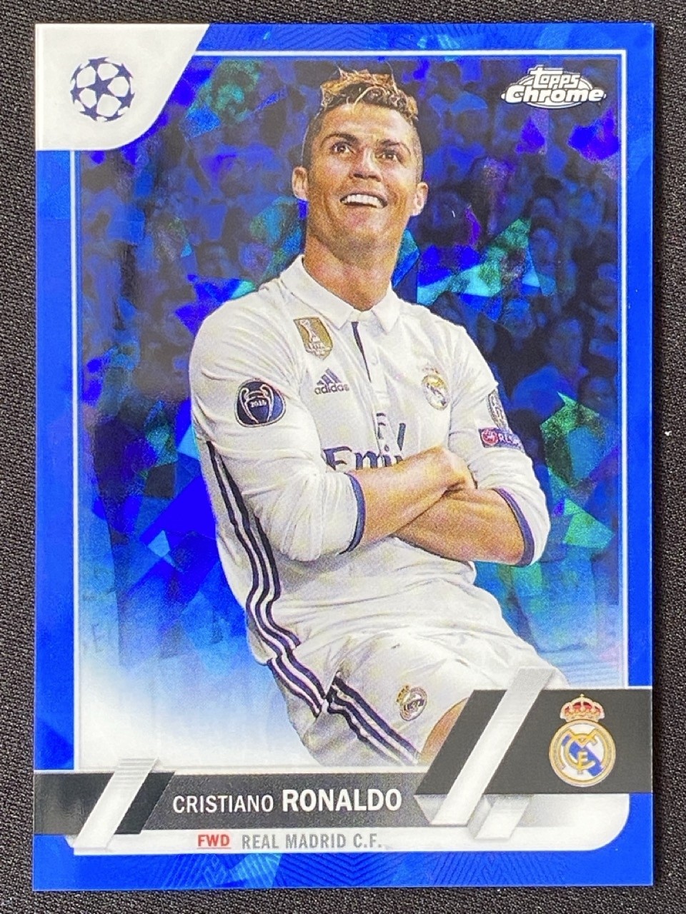 Cristiano Ronaldo 2022-23 Topps Chrome UCL Image Variations SP #14 -B6