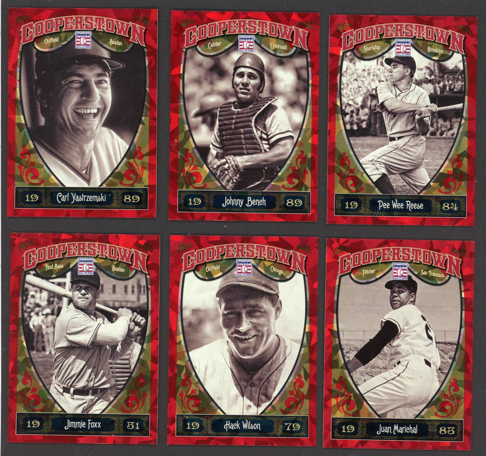 2012 Panini Cooperstown RED CRYSTAL PARALLEL /399 *YOU PICK* Finish Your Set!
