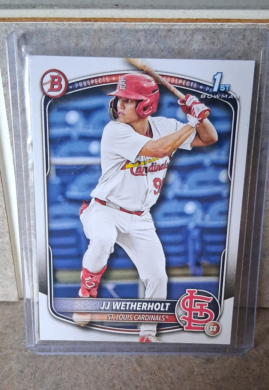 2025 Bowman – Prospects JJ Wetherholt #BP-22 (RC)