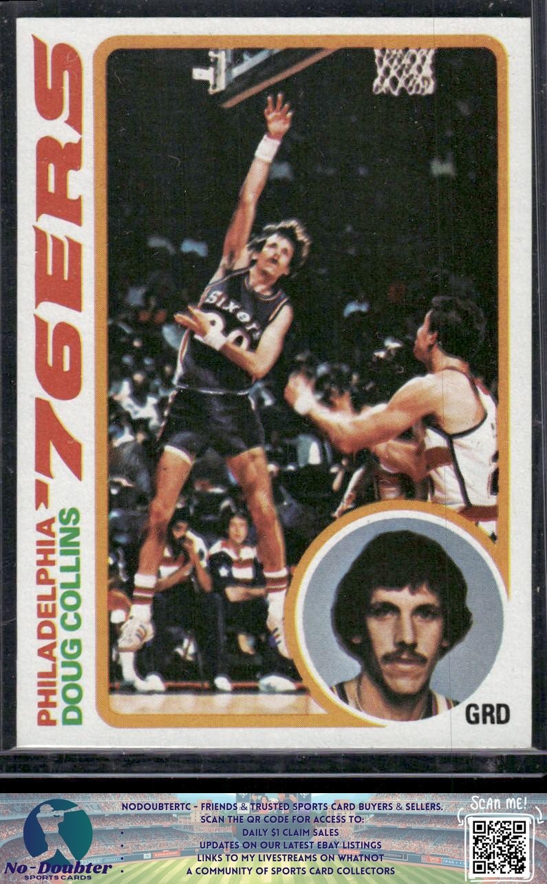 1978-79 Topps #2 Doug Collins Philadelphia 76ers PO.78