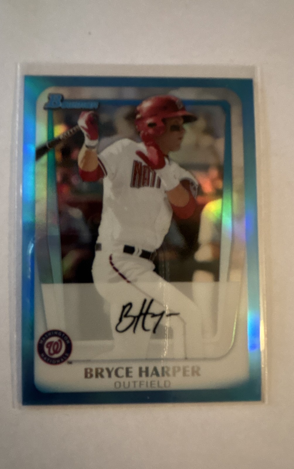 2013 Bowman – Multi-Product Insert Blue Sapphire 1st Bowman Card Reprints Bryce