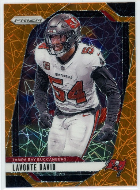 Lavonte David 2024 Panini Prizm #272 Tampa Bay Buccaneers Lazer