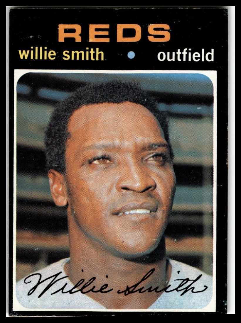 1971 Topps #457 Willie Smith