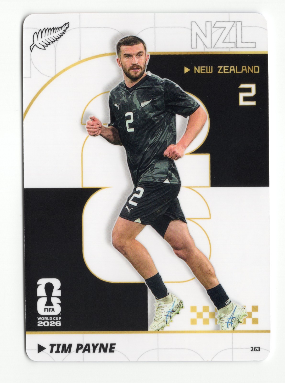 2026 Panini Kayou FIFA World Cup ULTRA Tim Payne #263 NM New Zealand