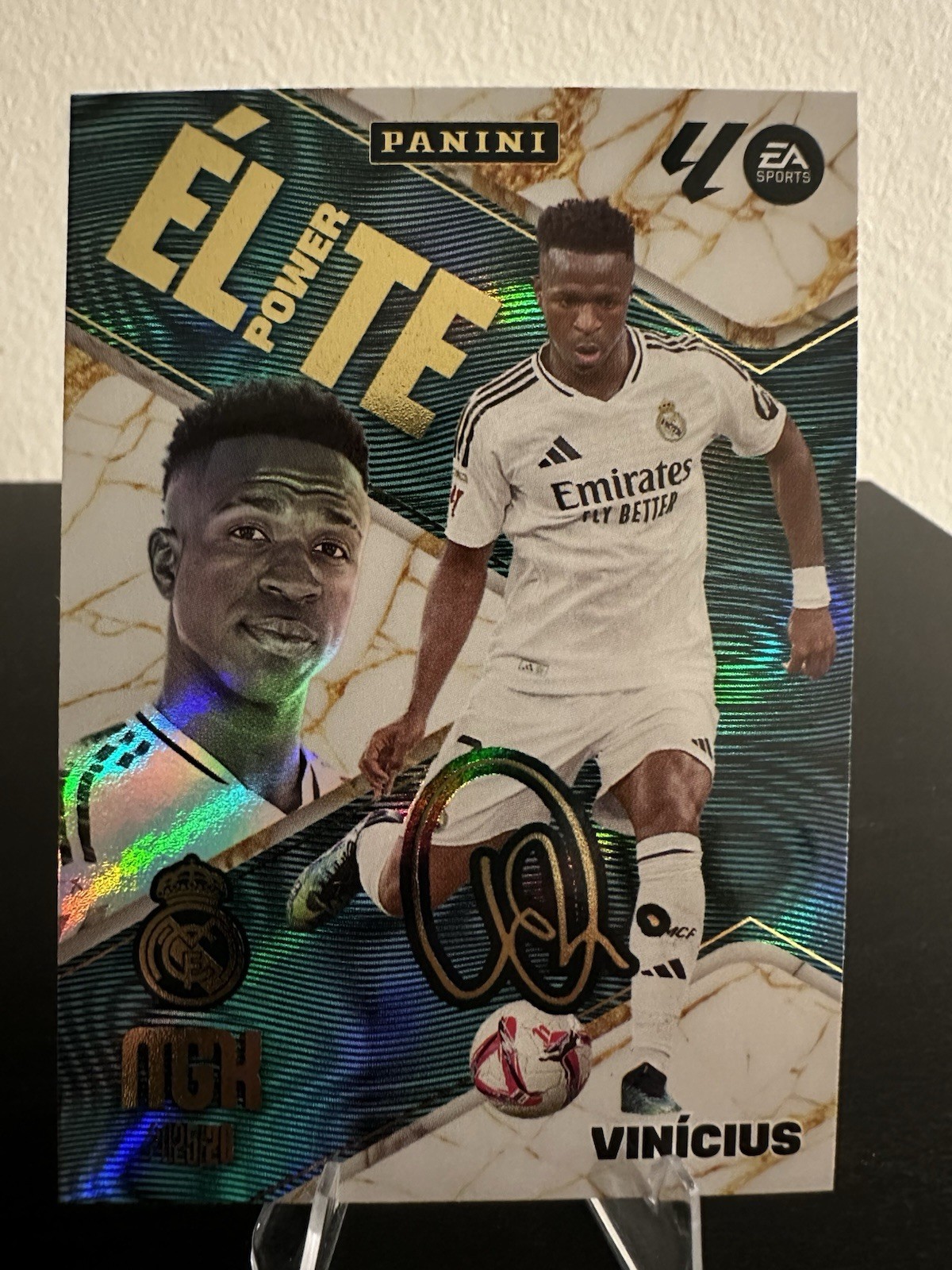 2025-26 Panini Megacracks MGK Vinicius Vini Jr Elite Power #P18 Real Madrid