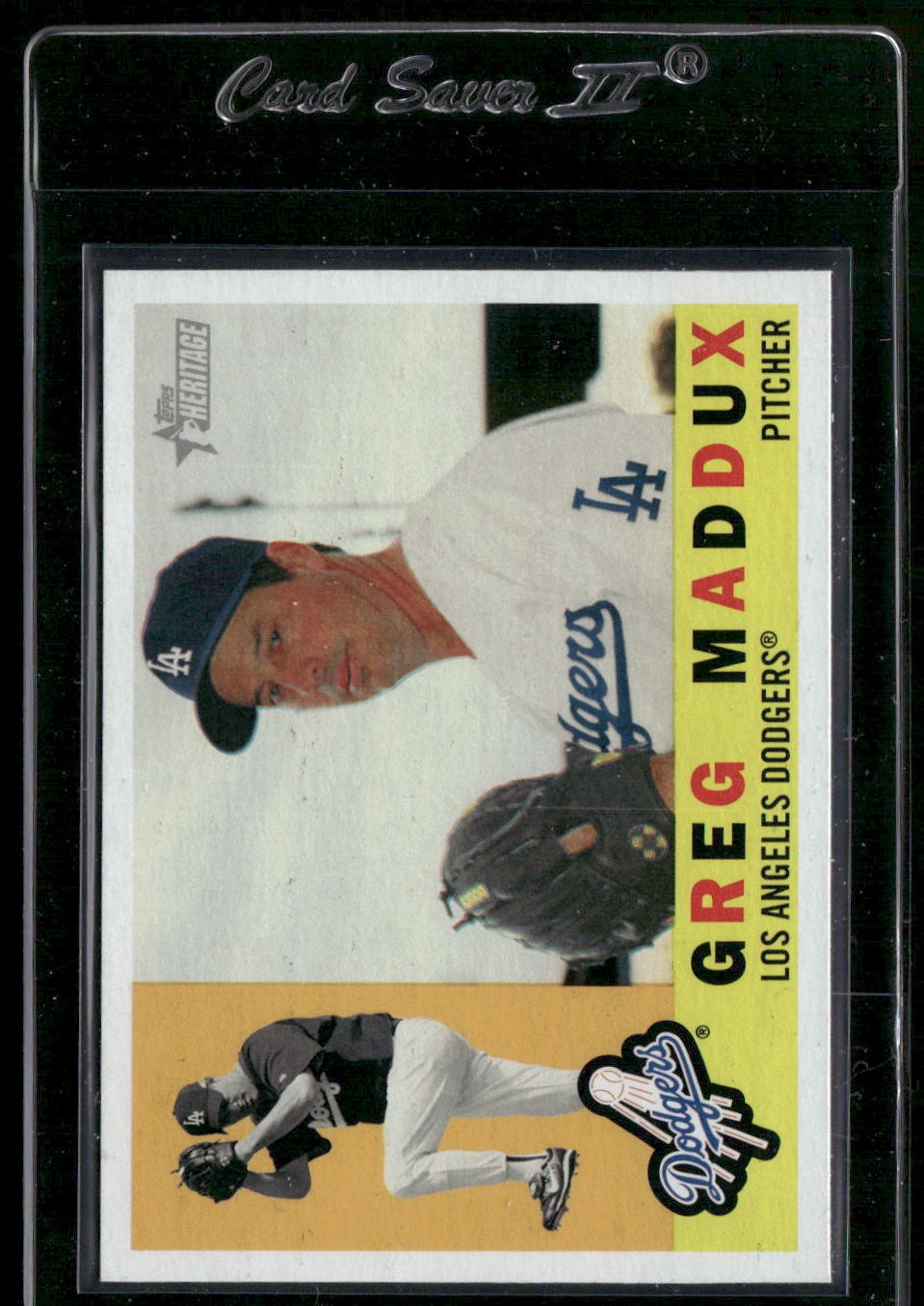 2009 Topps Heritage Greg Maddux #62