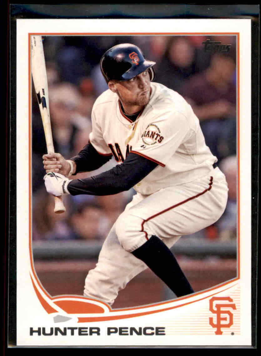 2013 Topps Hunter Pence #3 San Francisco Giants
