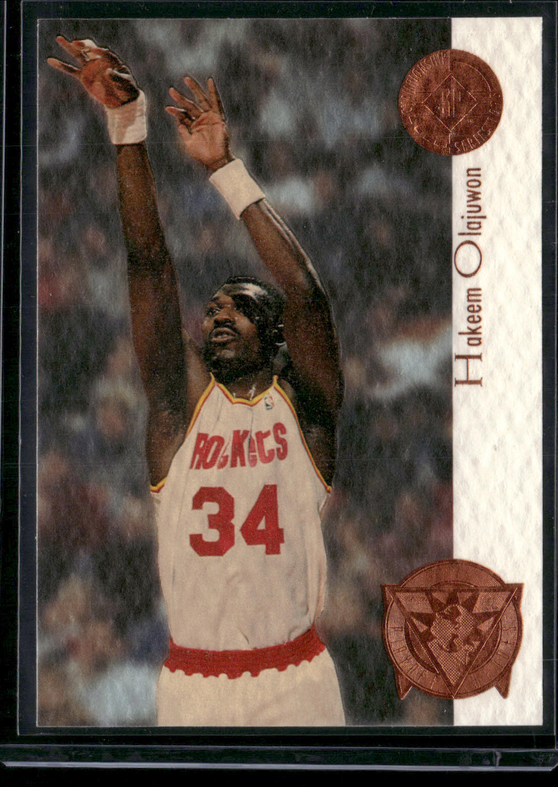 Hakeem Olajuwon 1994-95 SP Championship Playoff Heroes #P8 Houston Rockets