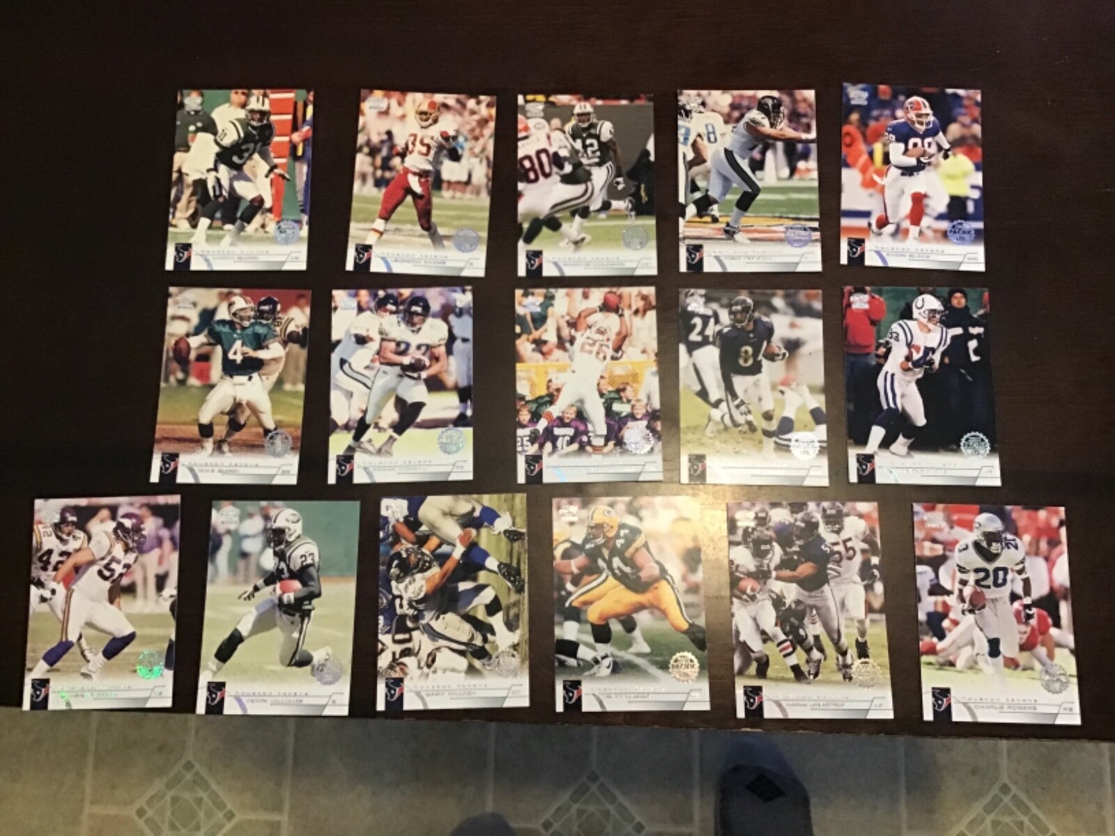 2002 – Pacific LTD Football Serial #ed /24 /71 Houston Texans YOU CHOOSE