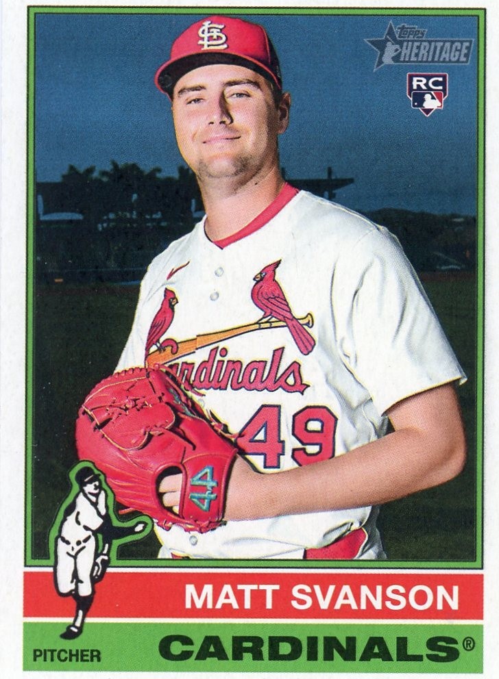 2025 Heritage High Number ST. LOUIS CARDINALS BASE #501-700 Team Set (5 cards)