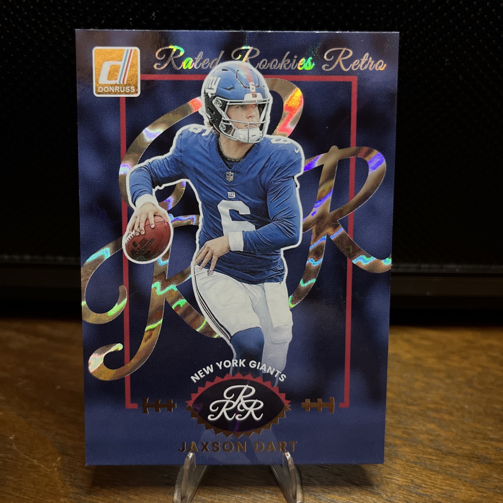 JAXSON DART 2025 Panini Donruss Retro Rated Rookie (RC) New York Giants 🔥