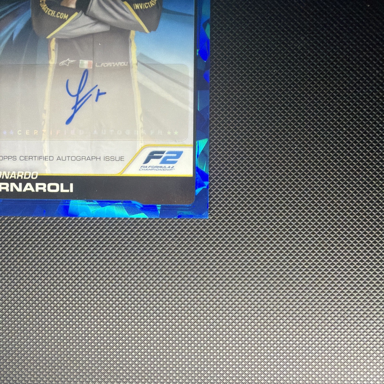 Leonardo Fornaroli 2025 Topps Chrome Sapphire Formula 1 F2 Auto /53
