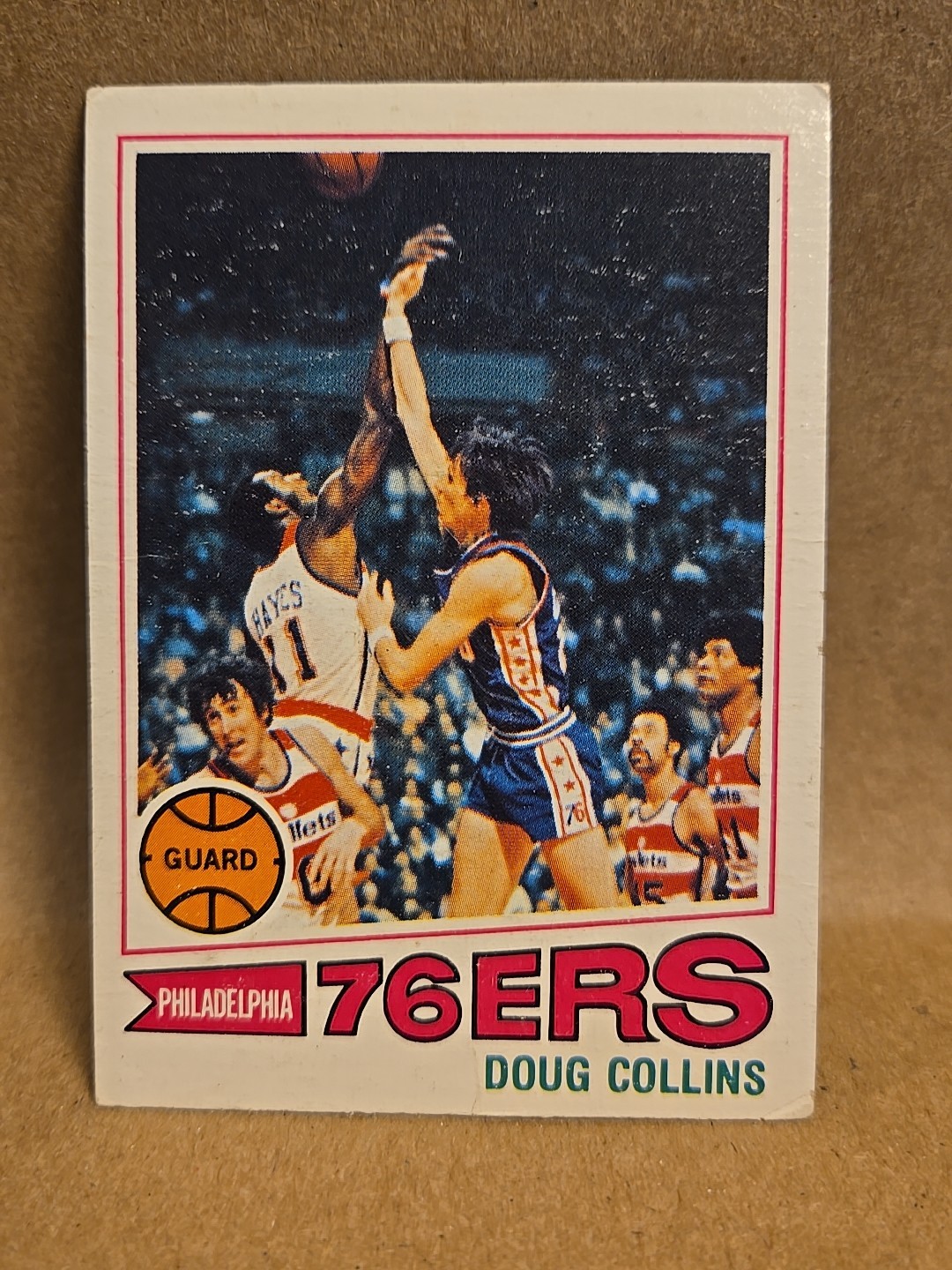 1977-78 Topps Basketball #65 Doug Collins Guard Philadelphia 76ers NBA HOF