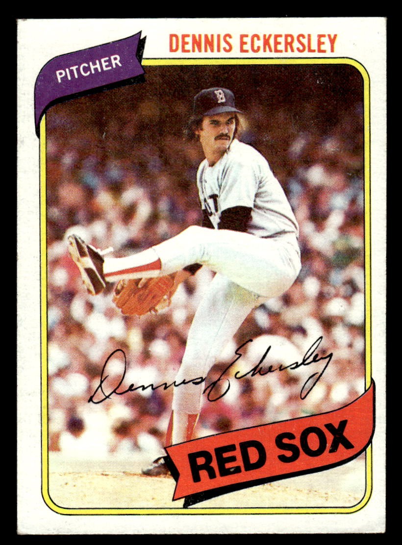 Dennis Eckersley 1980 Topps #320 d