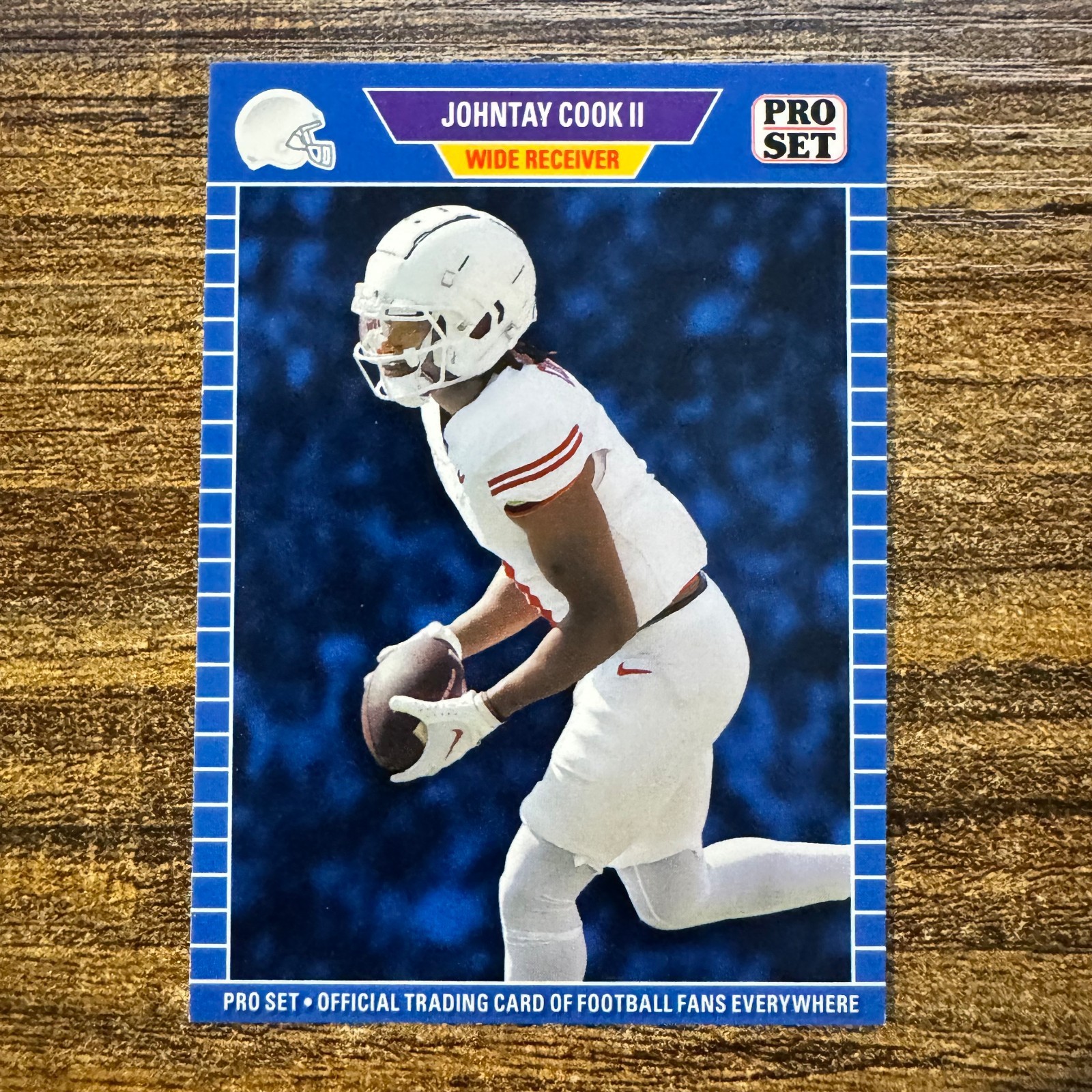 2024 Leaf Collective Johntay Cook II #R89B-158 Blue Parallel #3/50 Ole Miss