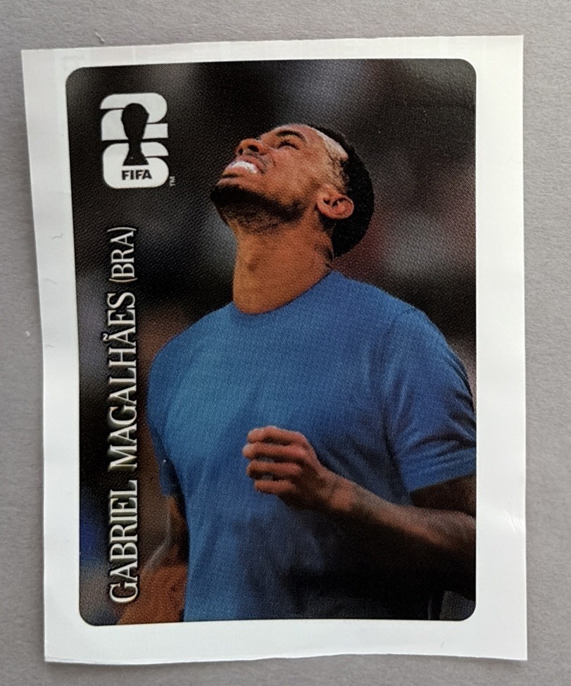 2026 Panini Coca-Cola FIFA World Cup Stickers (USA) #CC12 Gabriel Magalhaes