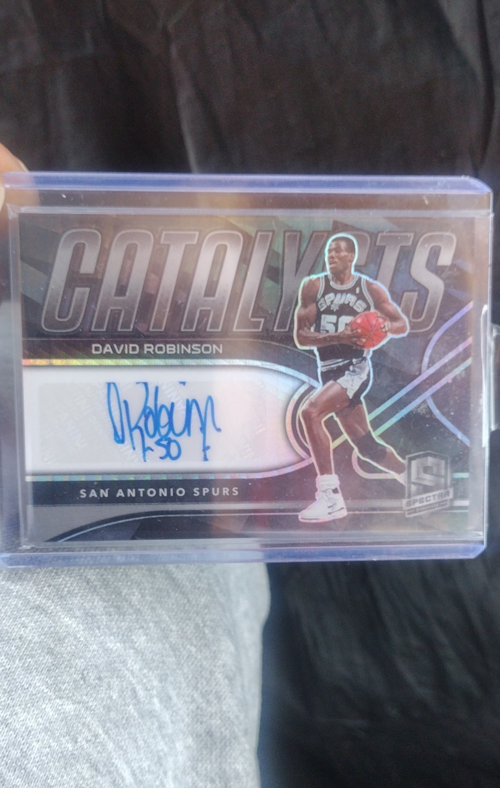 2021-22 Panini Spectra – Catalysts Signatures David Robinson #CAS-DRO!!🔥🔥