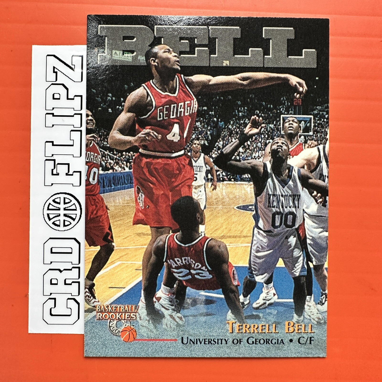1996 Score Board Rookies Basketball #61 Terrell Bell RC Rookie